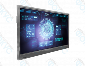 Интерактивная панель 75 дюймов с сенсорным экраном и современным интерфейсом