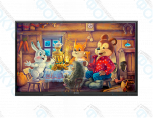 Интерактивная панель 32 дюйма с детской картинкой для обучения и развлечений в школах и детских садах