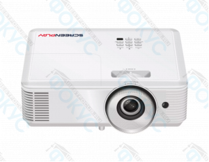 Проектор InFocus ScreenPlay SP126, вид спереди с объективом и панелью управления