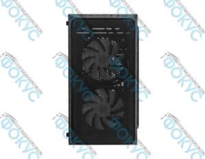 Игровой компьютер Про 420 с фронтальной панелью и двумя вентиляторами охлаждения