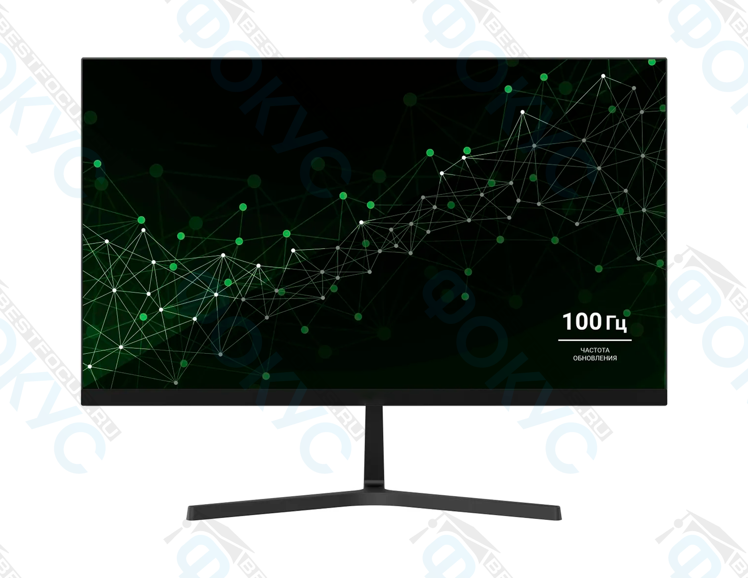 Монитор 21.5 дюйма с частотой обновления 100 Гц и тонкими рамками