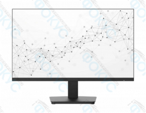 Монитор 21.5 дюйма с тонкими рамками и черной подставкой