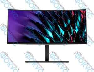Изогнутый монитор 34 дюйма EXPERT496 с широким экраном