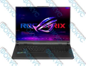 Ноутбук Макс 550 ROG Strix с большим экраном и игровым дизайном