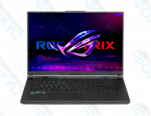 Ноутбук Макс 550 ROG Strix с большим экраном и игровым дизайном