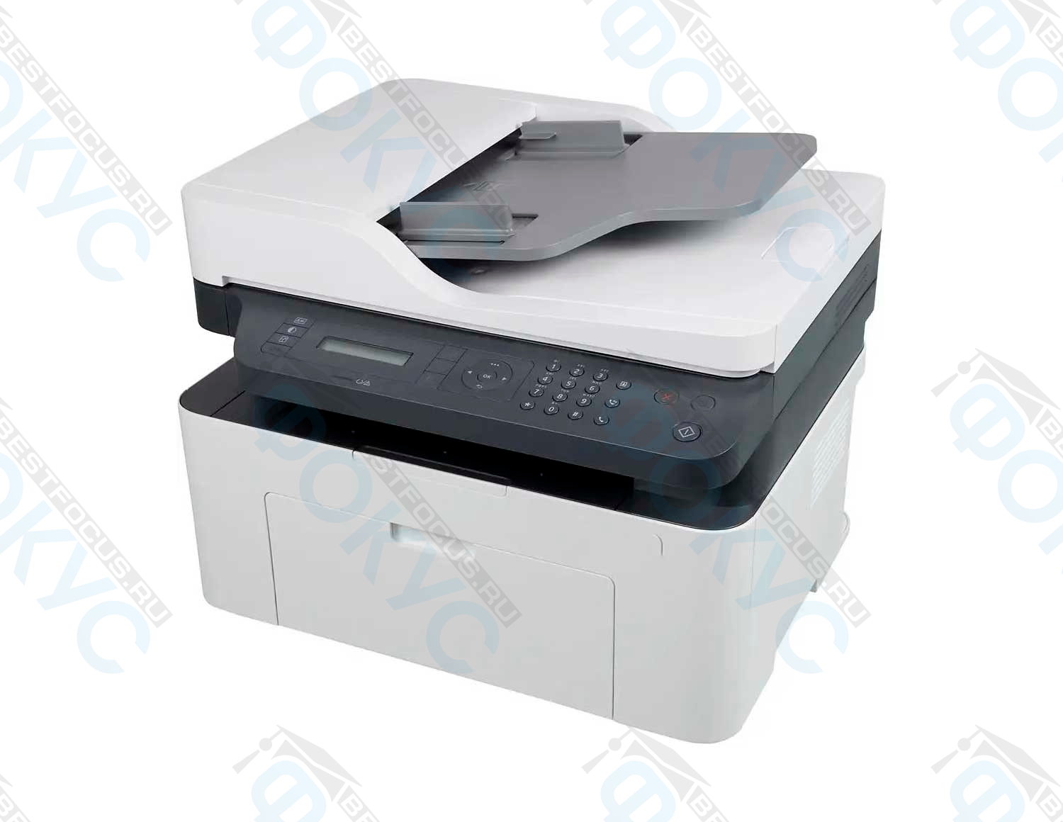 МФУ с автоматической подачей документов и клавиатурой для офисной печати, копирования и сканирования