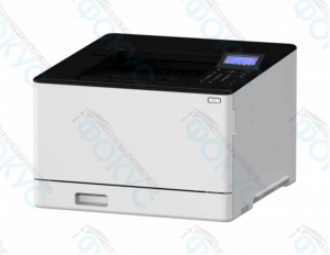Лазерный принтер с дисплеем и клавишами управления на верхней панели