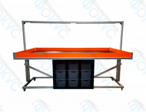 Стол Турнир для соревнований по робототехнике с ящиками для хранения