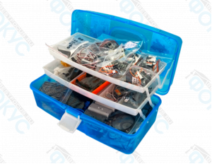 Робототехнический набор «Расширенный старт» — пластиковый кейс с модулями, датчиками и конструкционными элементами