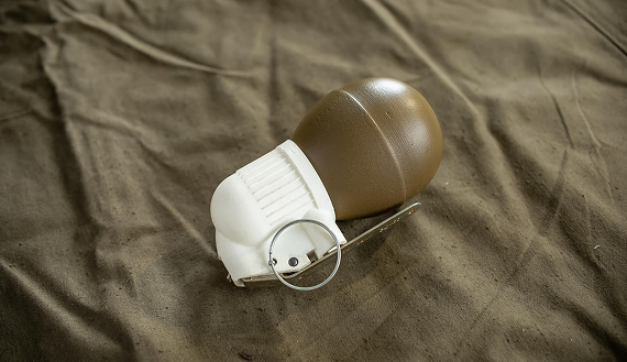 Макет учебной гранаты для кабинета ОБЖ