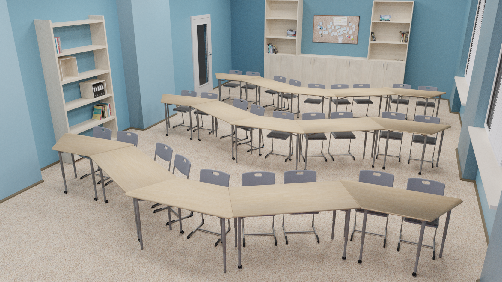 furnitures-blog-2 «Фокус» - оснащение образовательных учреждений | Шкафы, парты и стулья для школ: как правильно организовать пространство в классе