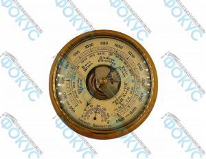 Барометр-анероид для кабинета физики на настенном креплении