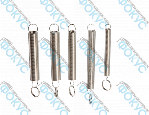 Набор пружин с различной жесткостью для кабинета физики