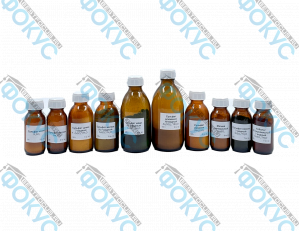 Набор химических реактивов сульфаты сульфиты сульфиды для кабинета химии