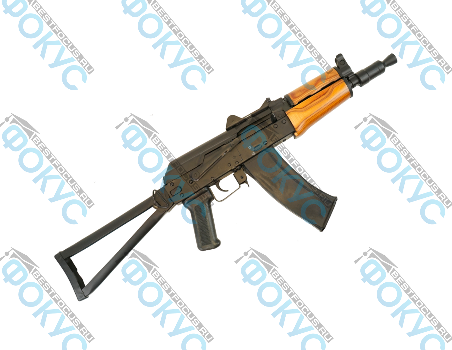 Макет автомата Калашникова АКС-74У для кабинета ОБЗР и учебных занятий