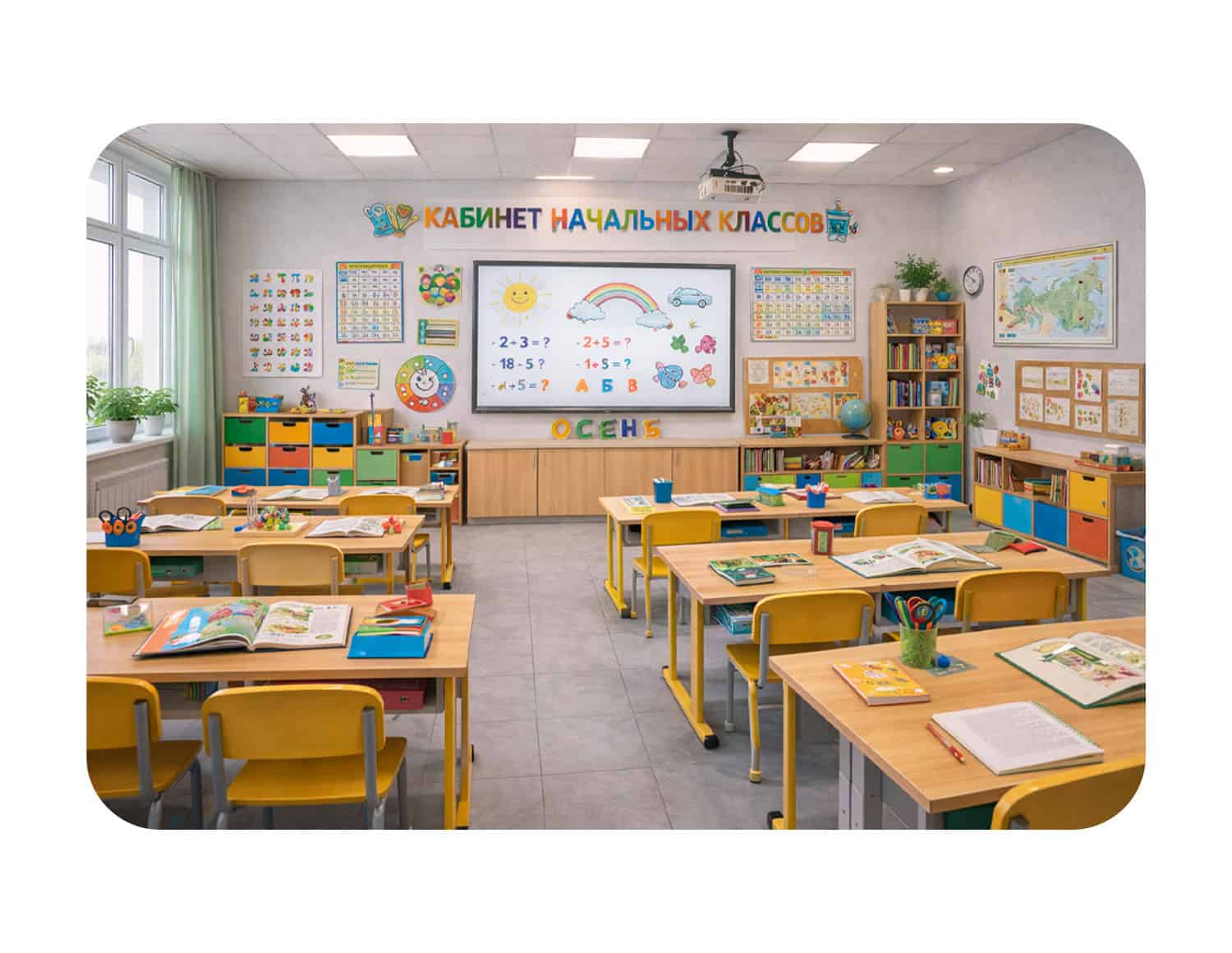 Кабинет начальных классов