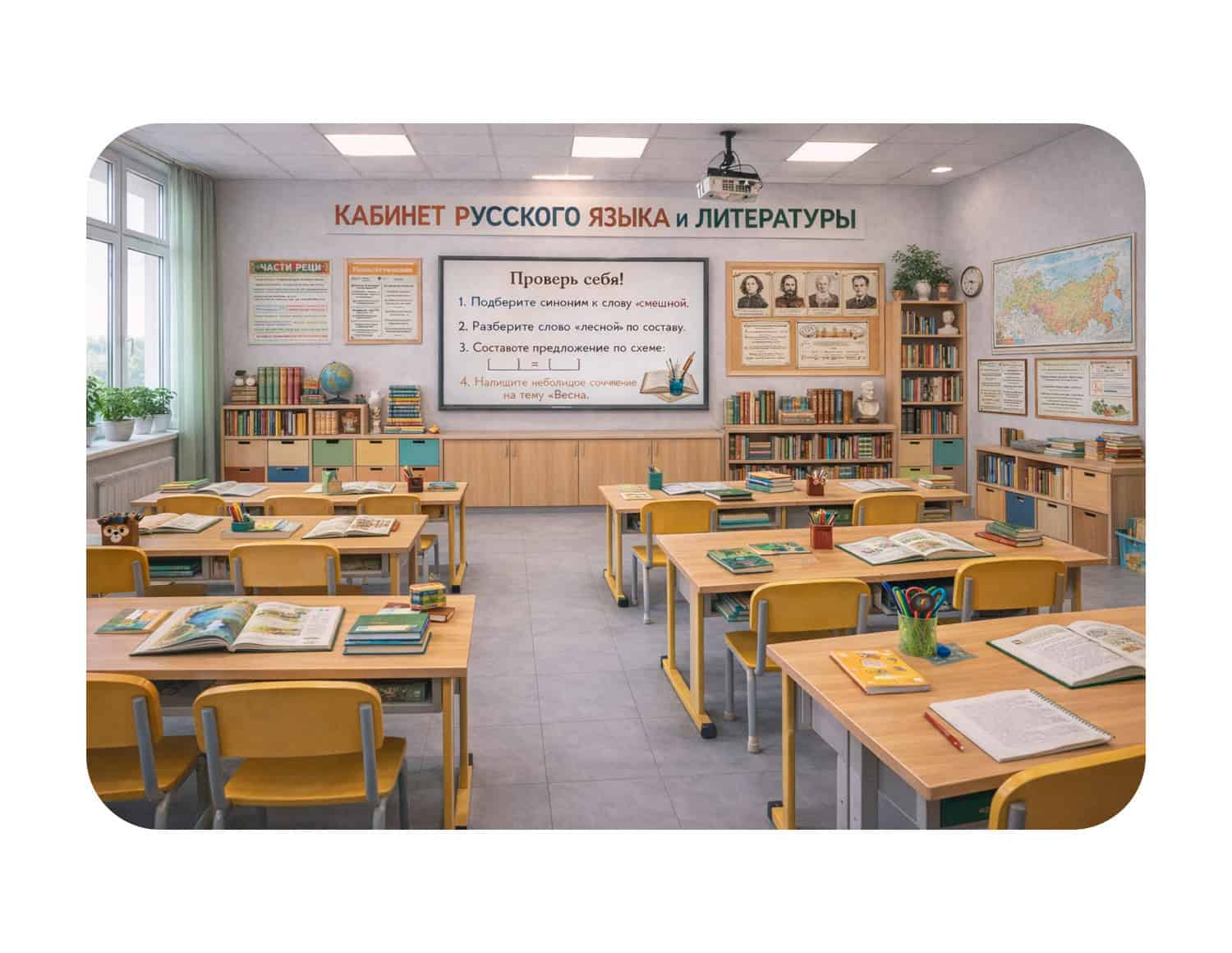 Кабинет русского языка и литературы