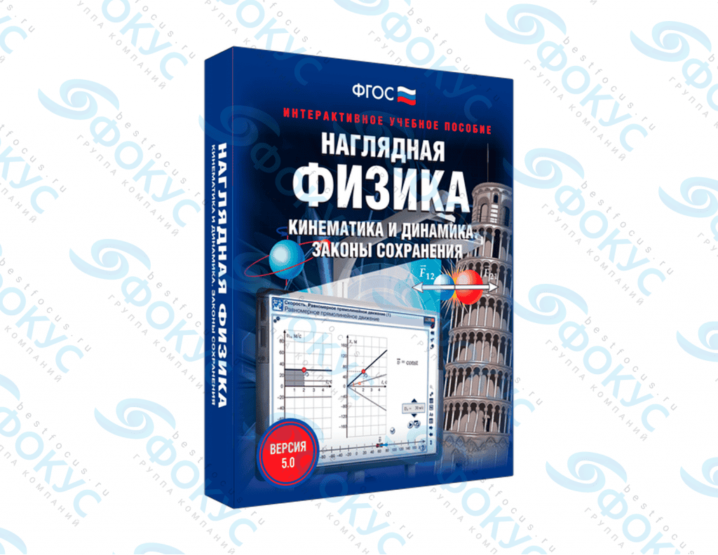 Интерактивное учебное пособие Наглядная физика кинематика и динамика для школы