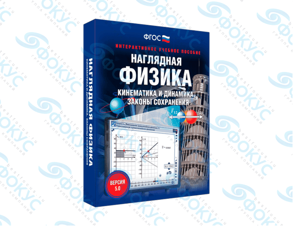 Интерактивное учебное пособие Наглядная физика кинематика и динамика для школы