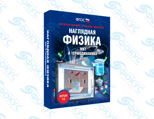 Интерактивное учебное пособие Наглядная физика МКТ и термодинамика для школы