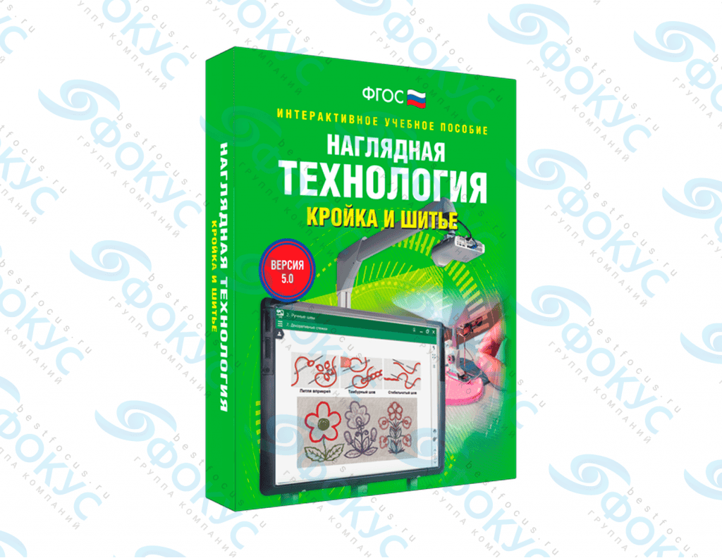Интерактивное учебное пособие Технология кройка и шитьё для школы
