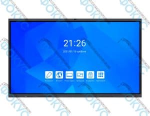 Интерактивная панель "Классик" 75" ИО-П-065 для учебного кабинета