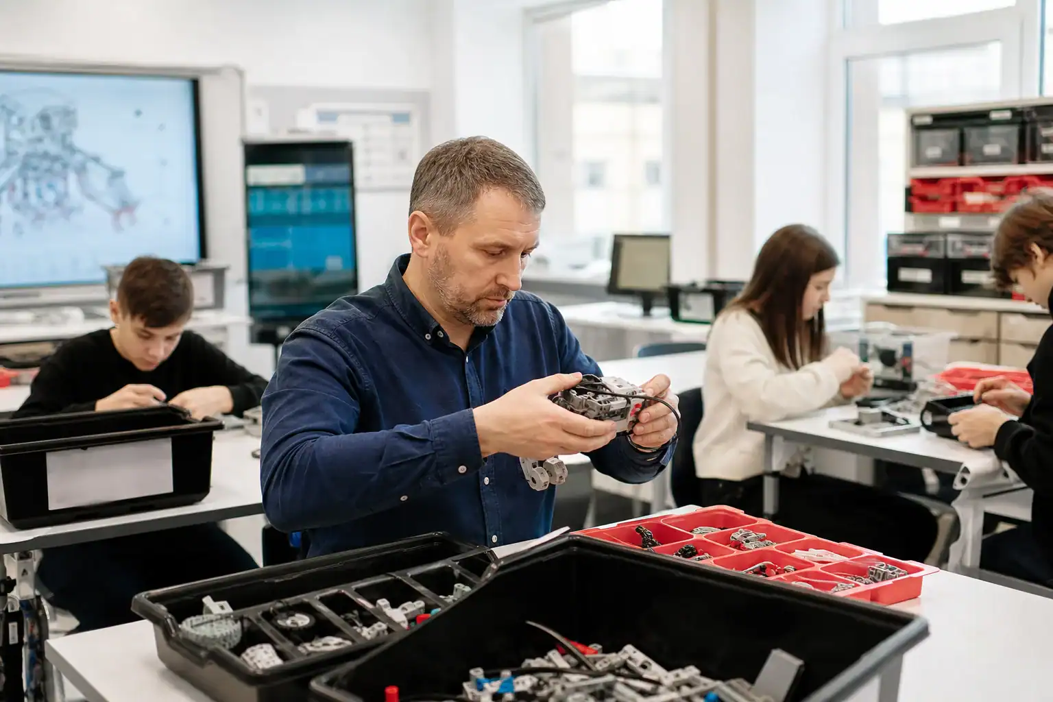 робототехники: практическое применение оборудования в школьном кабинете
