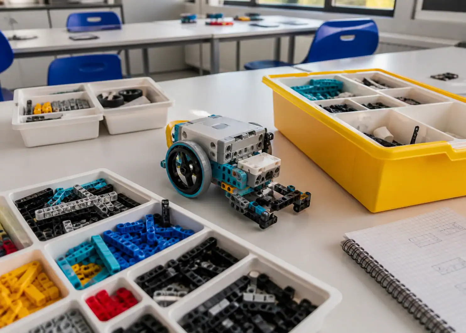 WRO Brick Set: оборудование и организация учебного пространства