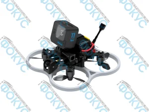 Образовательный квадрокоптер Навигатор FPV с пультом и FPV-шлемом для учебных занятий.