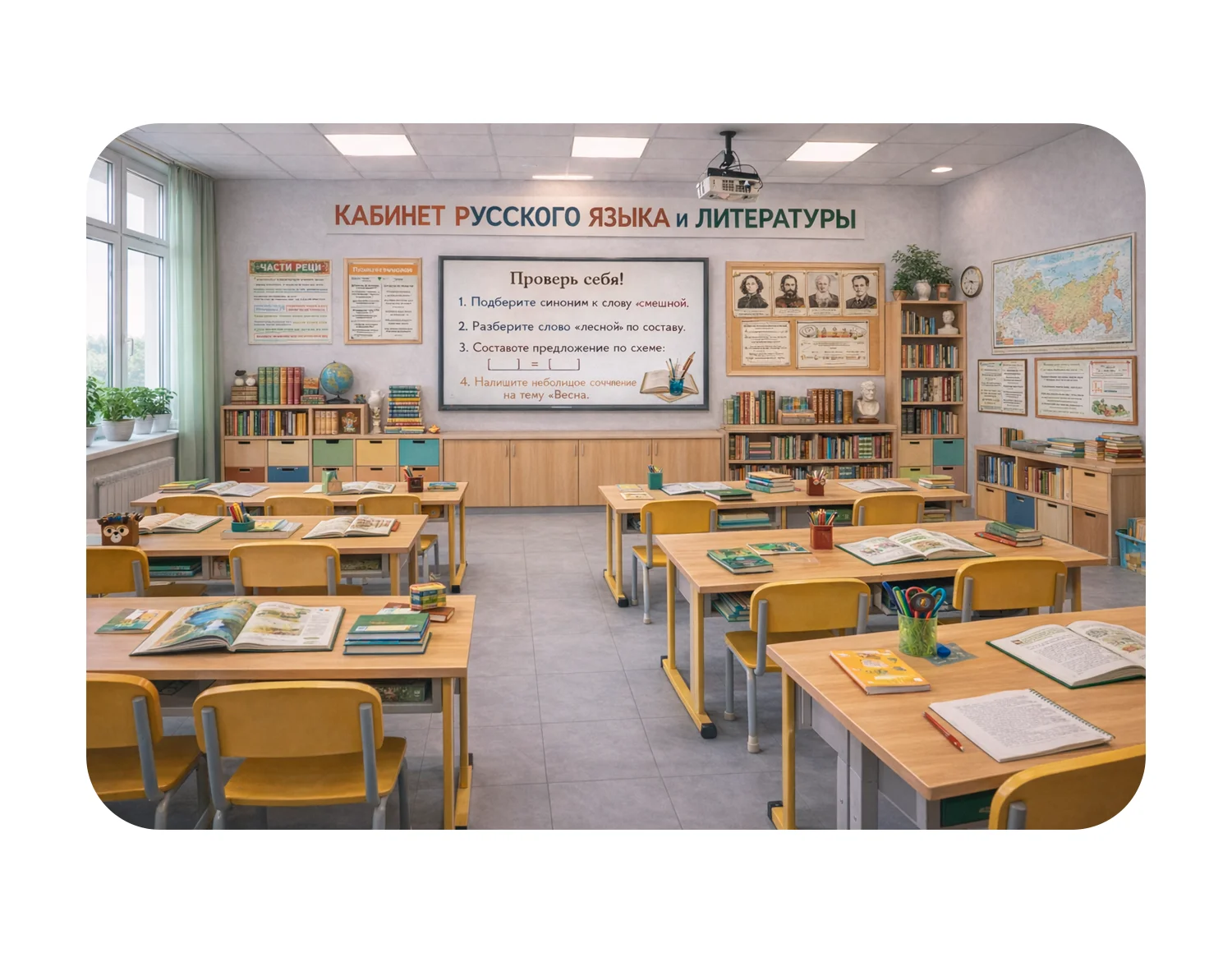 Кабинет русского языка и литературы