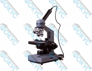 Микроскоп цифровой лабораторный монокулярный для кабинета биологии