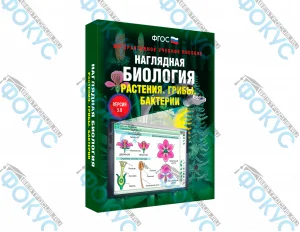 Интерактивное учебное пособие Наглядная биология Растения Грибы Бактерии для школы