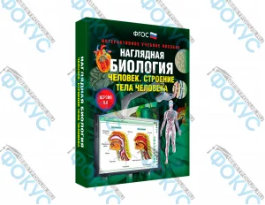 Интерактивное учебное пособие Наглядная биология Человек строение тела человека для школы