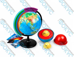 Модель строения Земли разборная для кабинета географии