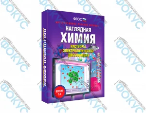 Интерактивное учебное пособие Наглядная химия Растворы Электролитическая диссоциация для школы
