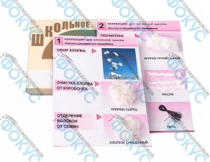 Коллекция хлопок для начальной школы для уроков технологии
