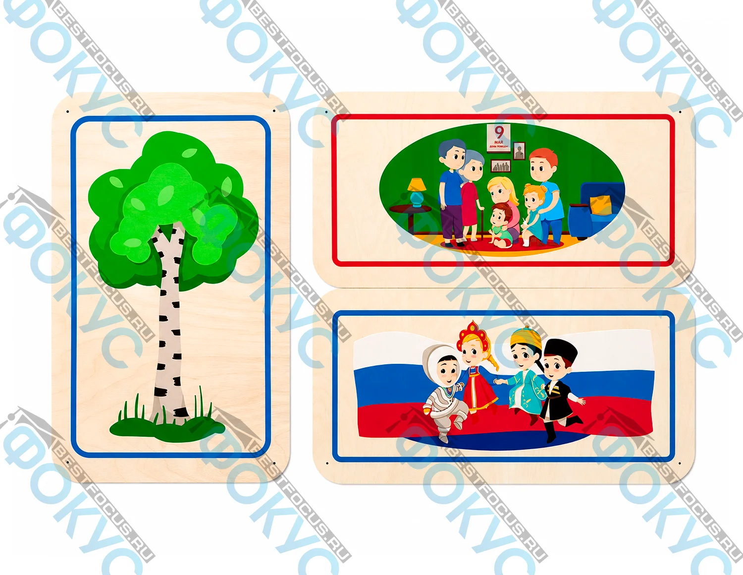 Панели Северные мотивы для кабинета ДНКР