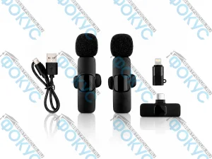Петличные микрофоны для кабинета музыки в комплекте с ресивером Type-C